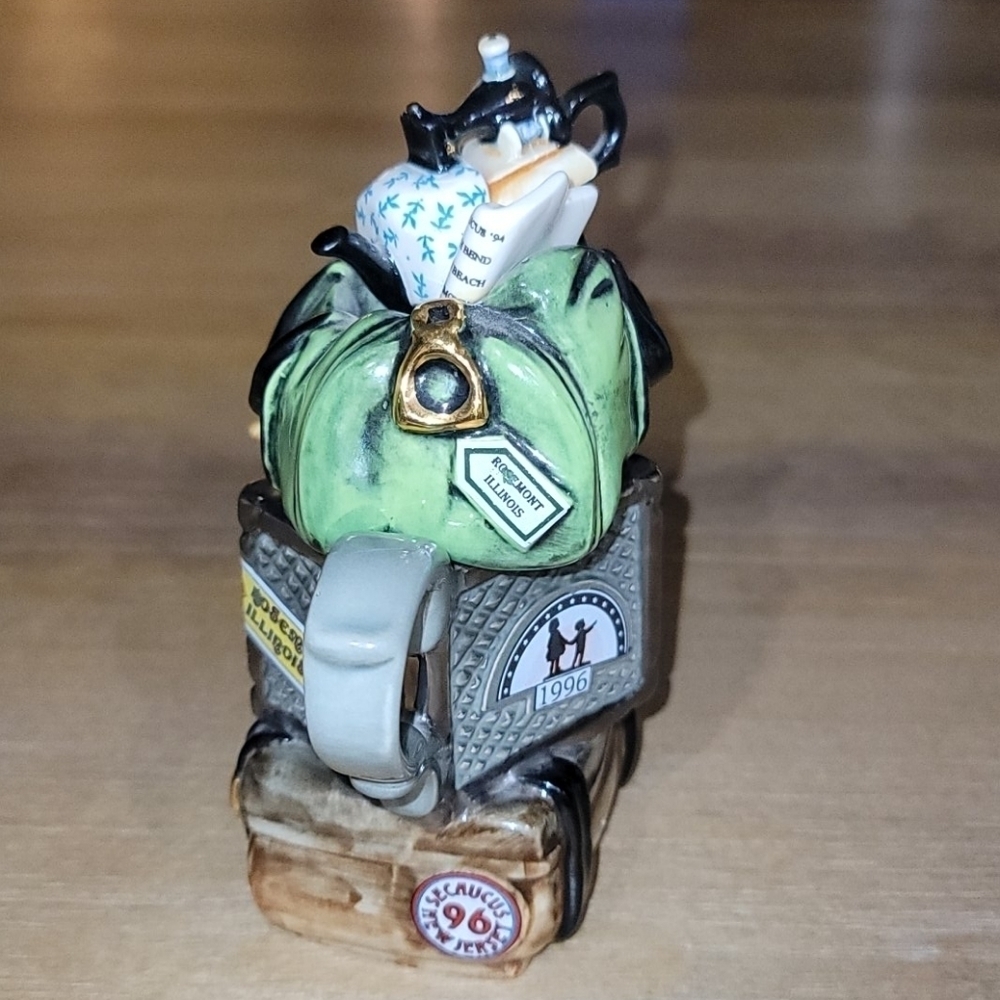 Vintage Paul Cardew Travelers Return Teapot Made in England Limited Edition - Picture 4 of 12